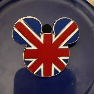 Union Jack Mickey Mouse Pin 2007